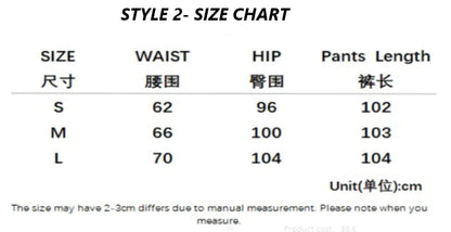 Cargo Solid Baggy Pants (various colors)