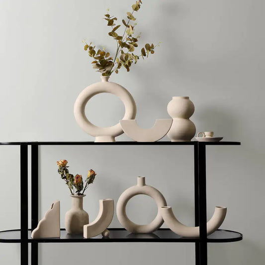 Modern Minimalist Ceramic Vases