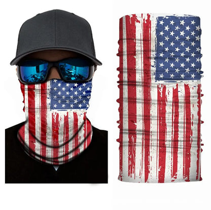 Flag Face Bandana: Multi-functional Outdoor Accessory