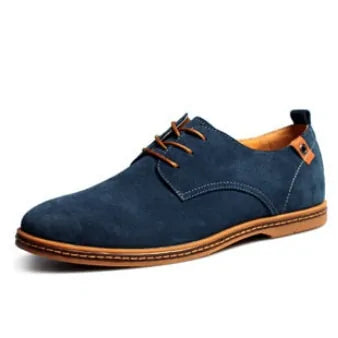 Suede Oxfords Men Leather Shoes (various colors)