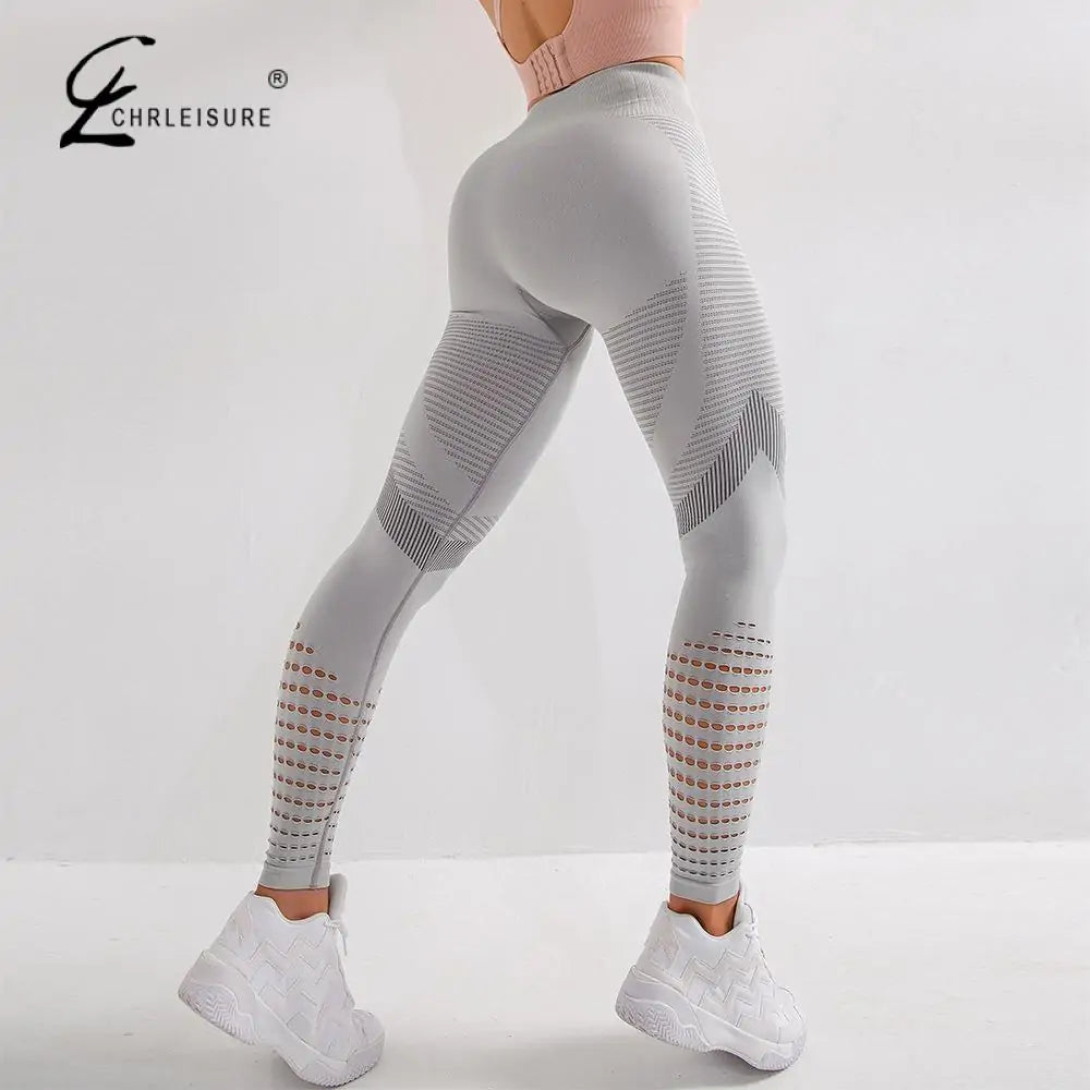 High Waist Seamless Breathable Workout Leggings (6 colors)