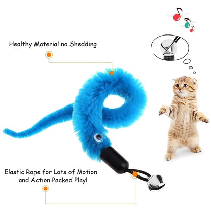 Interactive Feather & Ball Cat Toys