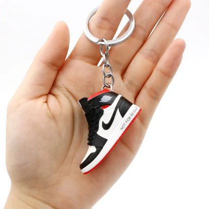 3D Sneaker Shoe Keychains