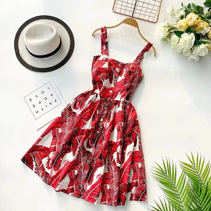 Summer Dress with Bare Shoulders (various styles & colors)