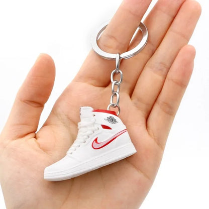 3D Sneaker Shoe Keychains