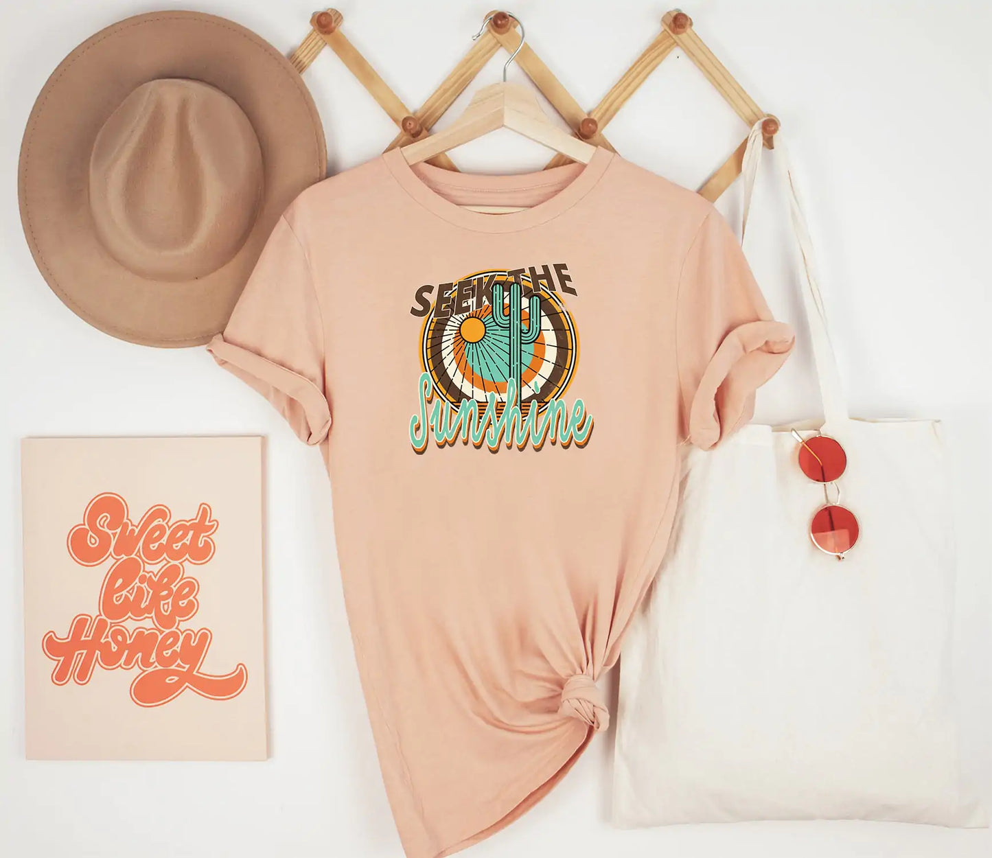 Seek The Sunshine Shirt, Summer Shirt (various colors)