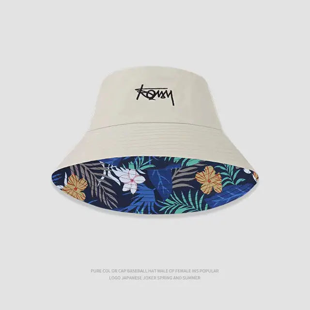 Men's Reversible Hawaiian Bucket Hat - various colors