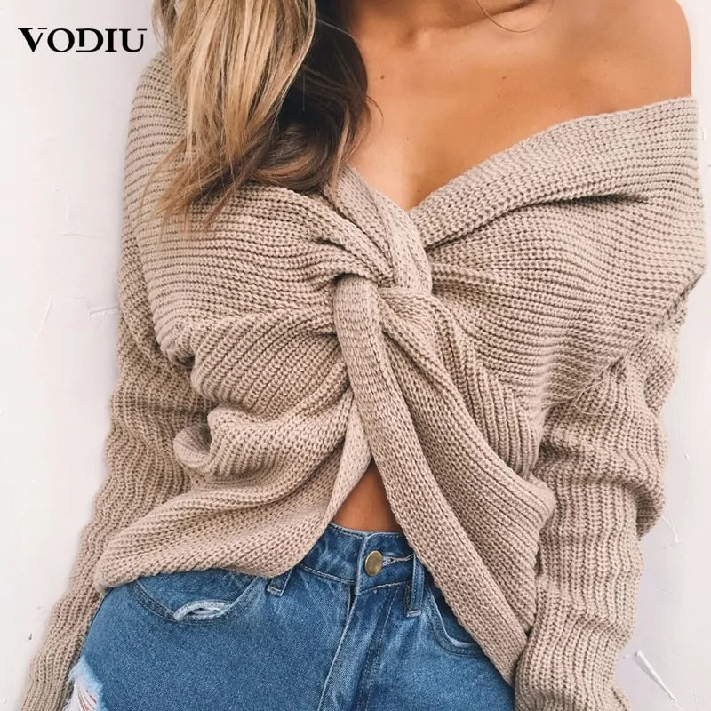 Knitted Plus Size Sweaters (many colors)