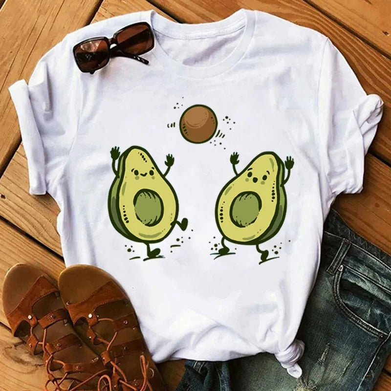 Cartoon Avocado T-Shirt (various prints & styles)