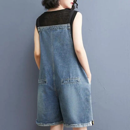 Summer Denim Rompers (various shades)