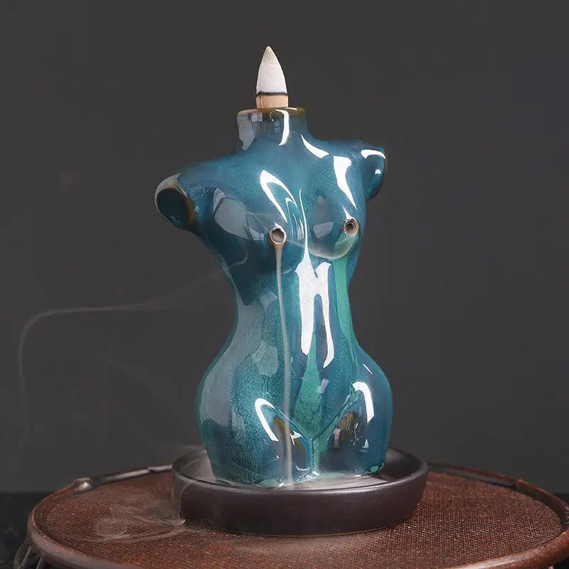 Ceramic Waterfall Backflow Incense Burners