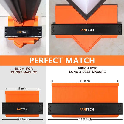 Contour Gauge Profile Duplicator Tool - Accurate & Easy Precise Shape Duplication