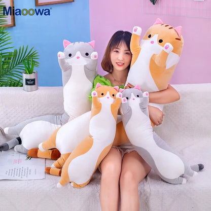 Long Cat Body Pillow