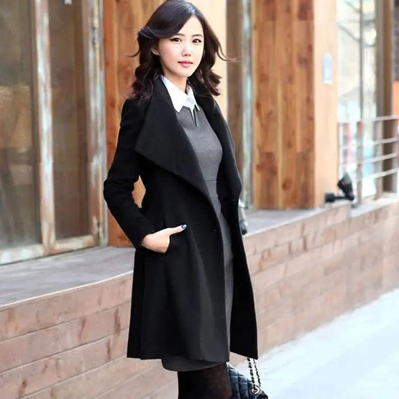 Winter Cashmere Long Coat (various colors)