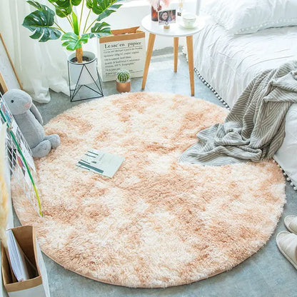 Warm Thick Round Rugs