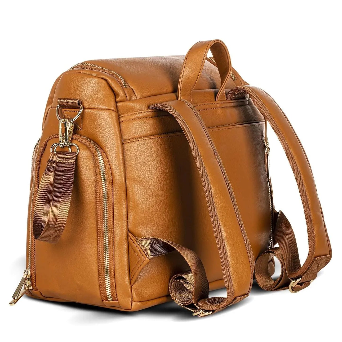 Chloe - Caramel Style Savvy Baby Backpack