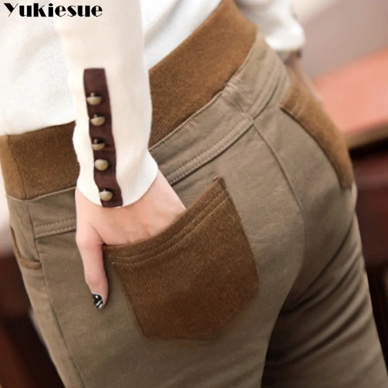 Women's High Waist Pencil Pants (various colors)