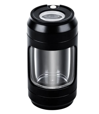 4-in-1 LED Herb Grinder & Storage Case with USB Charger