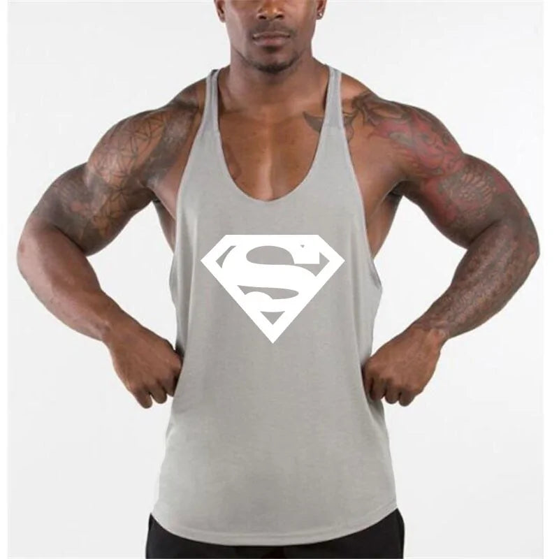 Bodybuilding Cotton Gym Sleeveless Tank (various colors)