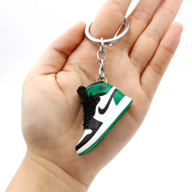 3D Sneaker Shoe Keychains