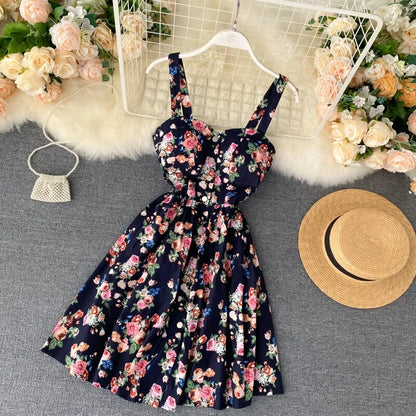 Summer Dress with Bare Shoulders (various styles & colors)