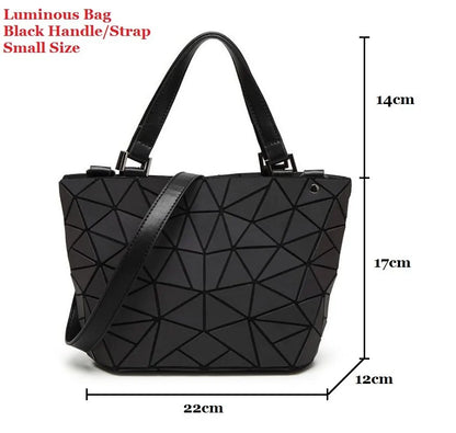 Women's Hot Luminous Geometric Laser Bag