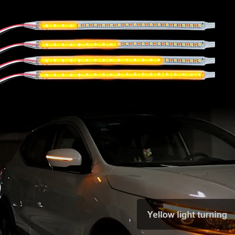 Car Rearview Mirror & Turning Signal Indicator Lamp