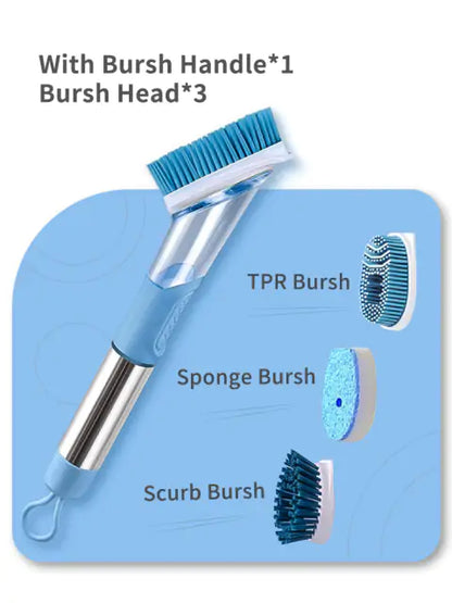 3-in-1 Multi-Purpose Kitchen Cleaning Brush