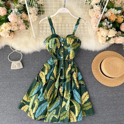 Summer Dress with Bare Shoulders (various styles & colors)