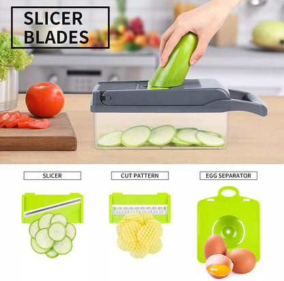 14-in-1 Multifunctional Vegetable Chopper