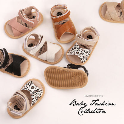 Unisex Baby Leather Sandals (6 colors & styles)