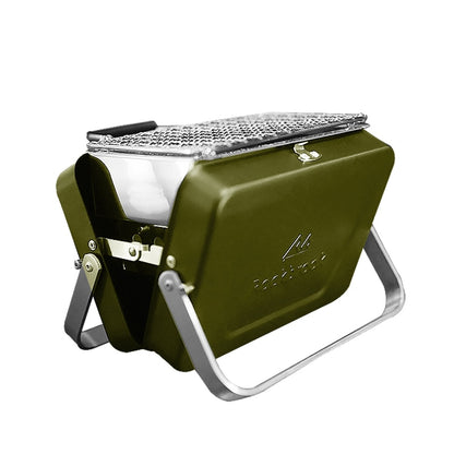 Portable Camping BBQ Folding Cooking Charcoal Stainless Steel Grill