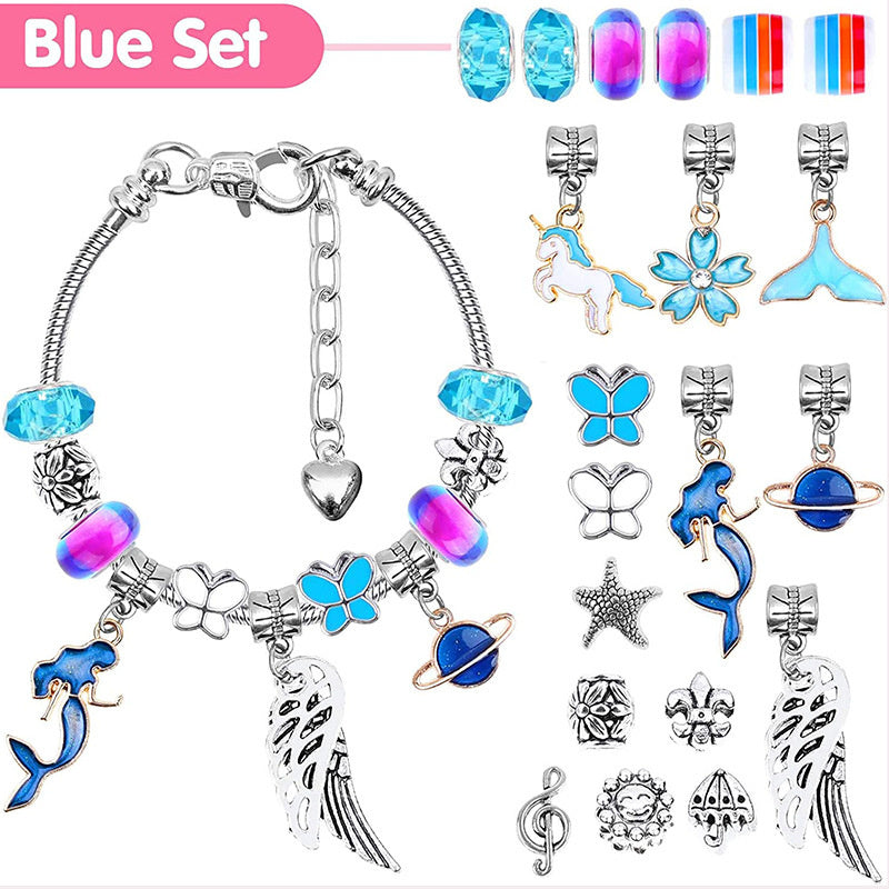 Jewelry Charm Kit with Hundreds of Pieces (various colors & sets)