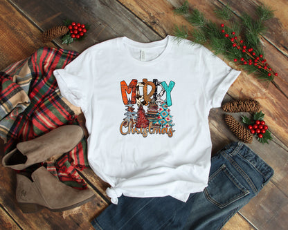 Western Merry Christmas Shirt