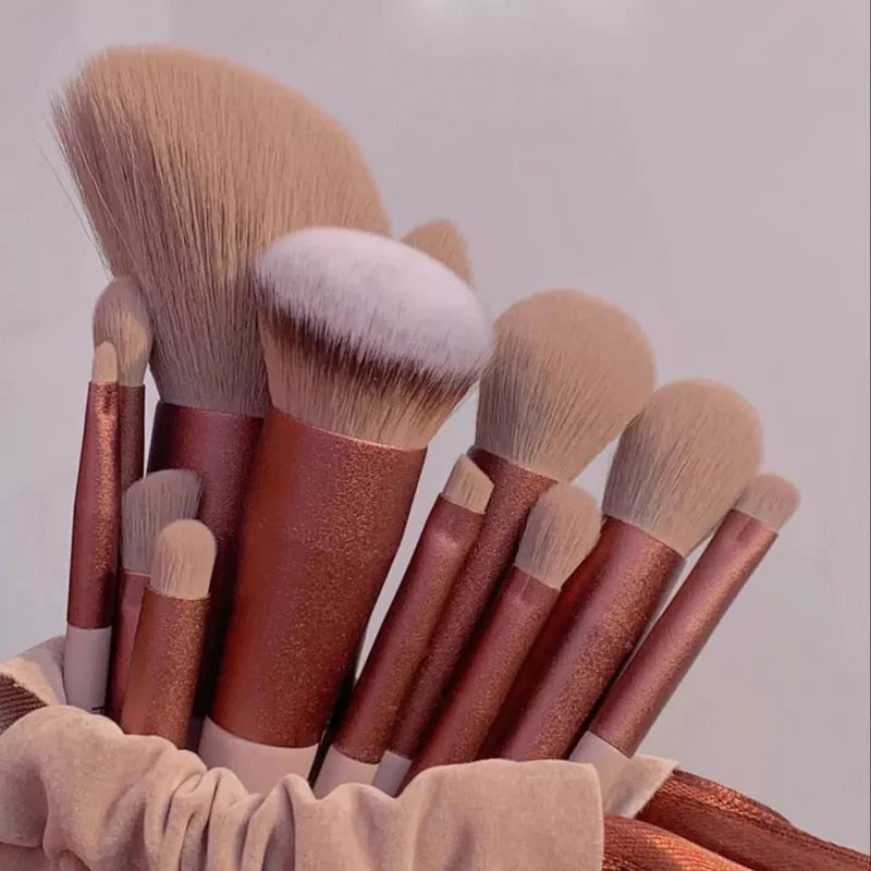 13 Piece Makeup Brush Sets (various colors)