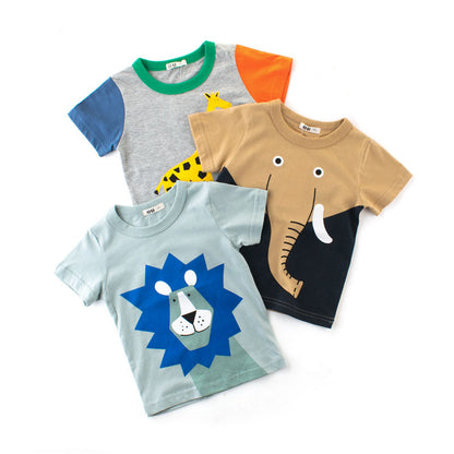 Children's Cute Animal T-shirts