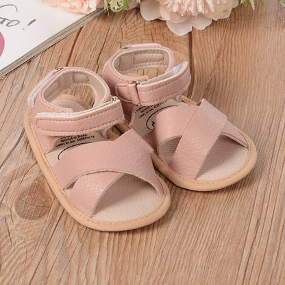 Unisex Baby Leather Sandals (6 colors & styles)