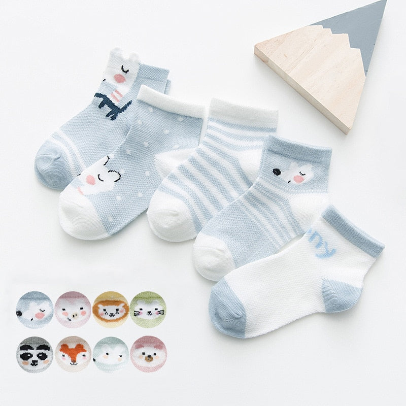 Cotton Mesh Baby Socks