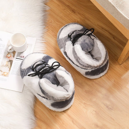 Winter Fun Warm Home Cotton Slippers (various styles)