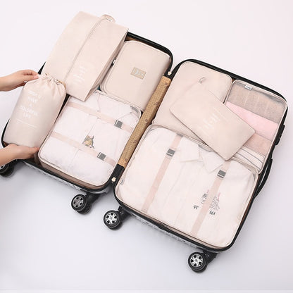 8Pcs/set Large Capacity Travel Organizer Bags