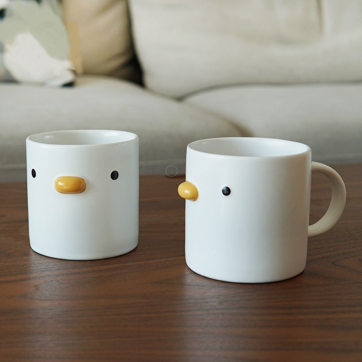 Hand-painted "Chick" Coffee Mug