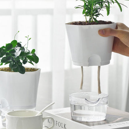 Automatic Aquarium Water-Absorbing Flowerpots