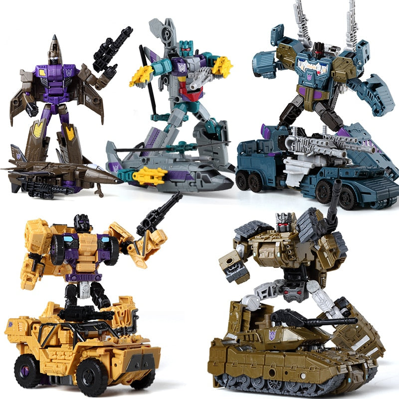 5-in-1 Combiners Transformation Action Figure