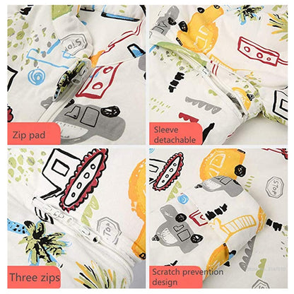 Cute Cotton Baby PJ-Sleeping Bag (various animals & themes)