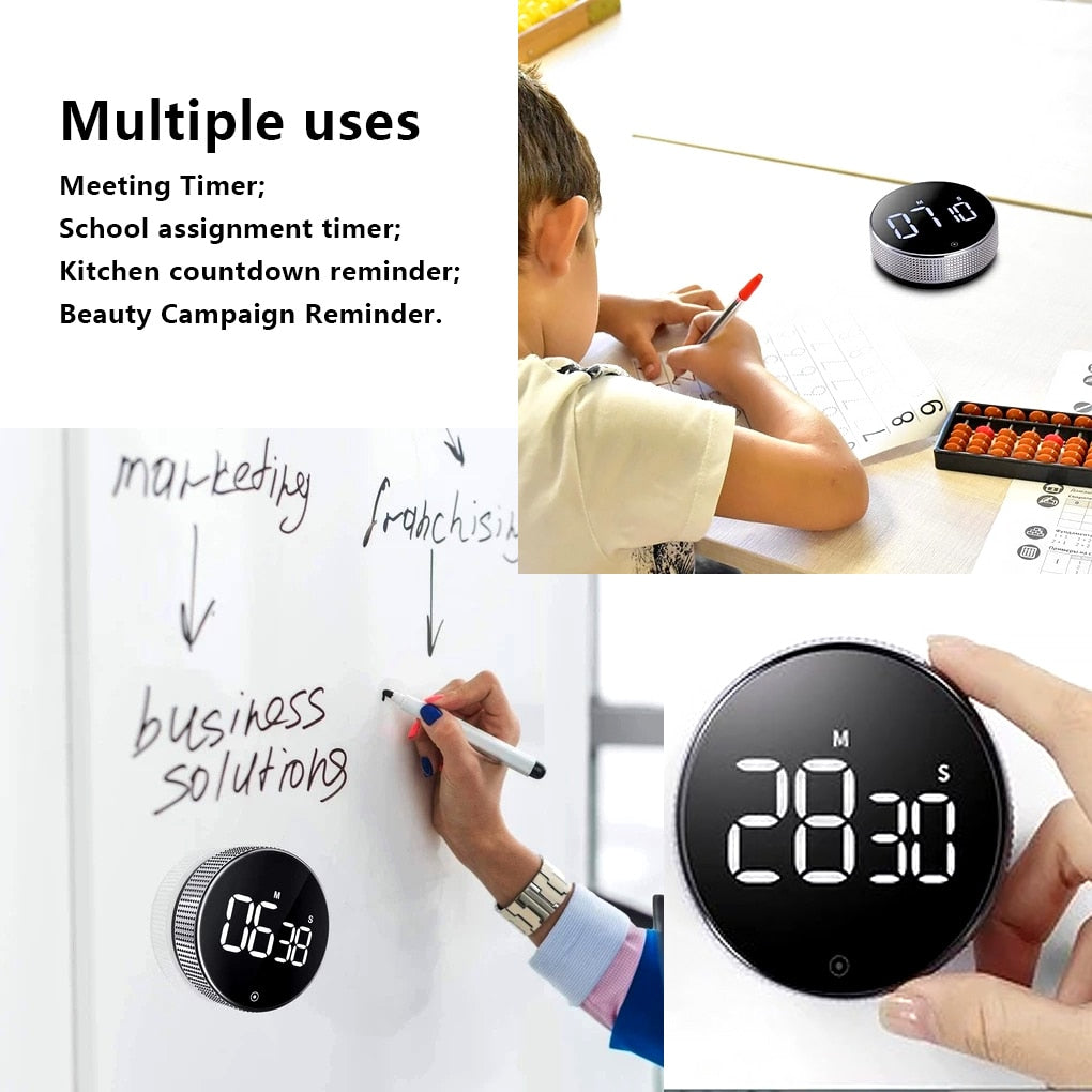 Magnetic Digital Kitchen Timer