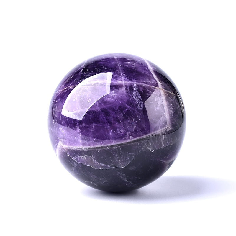 Natural Ball (Amythest, Quartz, Tiger's Eye, Obsidian)