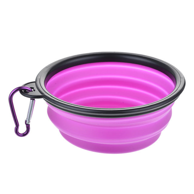 Colorful Collapsible Pet Bowls