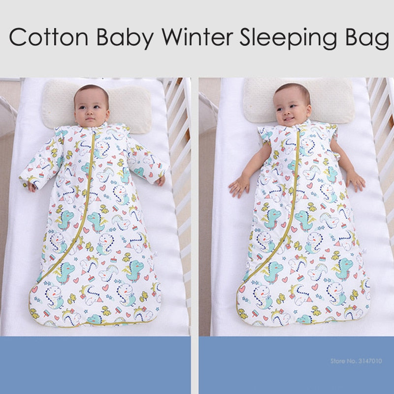 Cute Cotton Baby PJ-Sleeping Bag (various animals & themes)