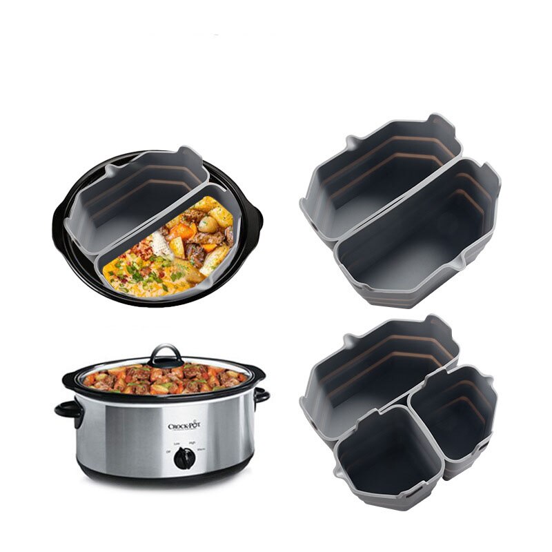 Silicone Slow Cooker - Reusable Dividers