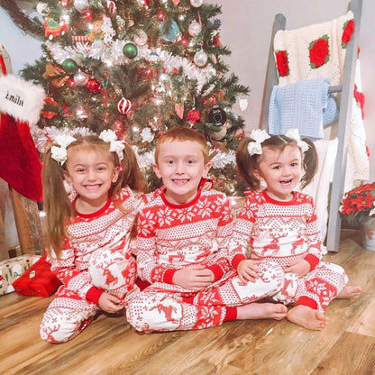 Christmas Pajamas Fall Family Set - Entire Family, Including Dogs!